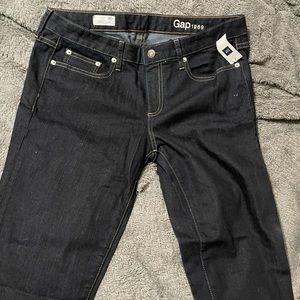 GAP size 30 dark wash always skinny jeans